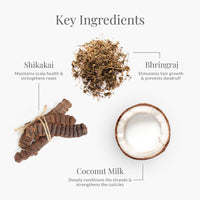 Forest Essentials Hair Conditioner With Coconut Milk, Licorice, Bhringraj & Shikakai, Natural Hair Conditioner To Deeply Nourish Dry, Normal Hair (Shikakai), SLS/SLES & Paraben Free, 200ml, (1 count)