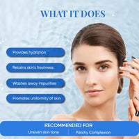Ozone Perfect Skin Tone Face Wash For Men & Women | Ideal For All Skin Types Helps in Nourishing, Glowing & Moisturising The Skin | Enriched with Aloe Vera, Lemon & Cucumber -100 g (Pack of 1)
