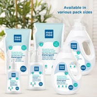 Mee Mee Mild Baby Liquid Laundry Detergent Refill Pack, 1.2L & Mee Mee Mild Baby Liquid Laundry Detergent, 1.5L