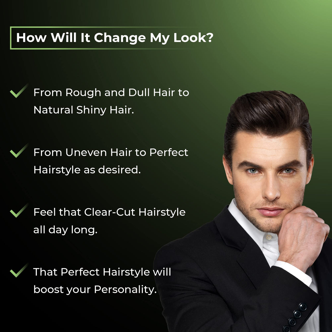 Men Deserve Natural Finish Hair Clay Wax (75gm)
