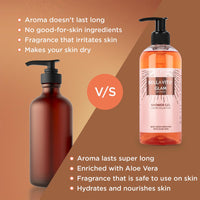 Bella Vita Luxury Glam Woman Body Wash Refreshing Shower Gel for Deep Cleansing, Hydrating, Moisturising, Softer & Smoother Skin with Aloe Vera 500 ml