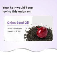 Mylo Care Anti Hair Fall Oil with Onion 200ml, Nature's Best Solution Against Hair Fall with the Goodness of Almond Oil, Coconut Oil, Argan Oil, Amla & Bhringraj, No Silicones, Parabens & Mineral Oil