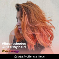 2.Oh! Italian-Peach Hair Color DIY Kit | Semi Permanent Color + Bleach for Highlights | With Plex & Argan Oil | Lightening Kit for Women & Men