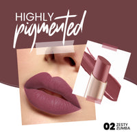 MARS Fabulash Volumising Mascara & MARS Creamy Matte Long Lasting Lipstick for Women Combo