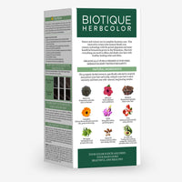 Biotique Bio Herbcolor Conditioning Hair Color, 50g + 110ml - Darkest Brown 3N (Pack of 1) & Biotique Bio Quince Seed Nourishing Face Massage Cream For Normal To Dry Skin, 50G