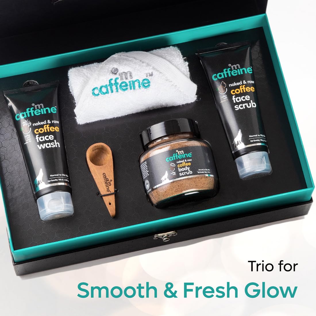 mcaffeine Moment Gift Set For Men And Women With Natural Skin Care Products|Wedding Gifts For Couples|Best Gift To Pamper Your Loved Ones|Perfect Valentine Present For Him/Her|Birthday Anniversary