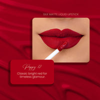 Parul Garg Silk Matte Liquid Lipstick (Poppy, 3ml)