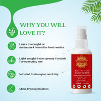 Exotic Aromas-Exotic Hair Boost Serum with 3% Redensyl, 3% Rosemary, 4% Anagain & 4% Biacapil, 30 ML, for hair loss, hair growth, thinning, baldness, for thicker & denser Hair. For Men & Women