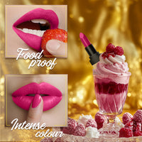 FACES CANADA Comfy Matte Velvet Touch Lipstick - Raspberry Sorbet 11, 4.2g | Velvety Matte Finish | 8HR Longstay | Intense Colour | Hydrating Lips | Smooth Application