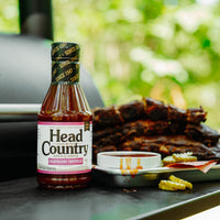 Head Country Bar-B-Q Sauce, Raspberry Chipotle | Soy Free, Gluten Free Barbecue Sauce With No Added Preservatives | Sweet & Smoky Championship BBQ Sauce For Chicken, Pork & More | 20 Ounce, Pack of 1