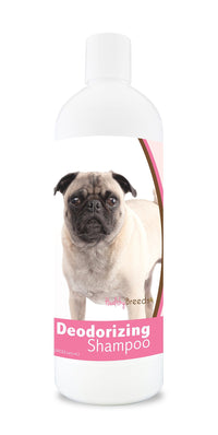 Healthy Breeds Pug Deodorizing Shampoo 16 oz Pug, Brown