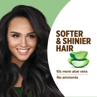 Godrej Expert Rich Crème Hair Colour for Women & Men – NATURAL BROWN Shade 4.00 (50ml + 50g) | No Ammonia | 10x Aloe Vera & 100% Grey Coverage