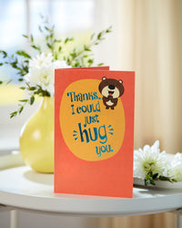 American Greetings Thank You Card (Hug) Hug