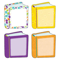 Carson Dellosa 36-Piece Book Bulletin Board Cutouts, Library Décor, Language Arts Classroom Décor, Book Cutouts for Bulletin Board, Reading Comprehension & ELA Classroom Decorations Books