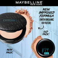 Maybelline New York Lip Balm (Red) & Matte Compact Powder (Natural Beige) For All Skin Types Combo (8g each)