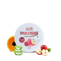 Multani Naturals Fruit Cream Moisturizing Skin Cream With Apple, Quick Absorbing & Non Sticky Moisturizer for Face, Hands & Body | For Healthy, Soft & Glowing Skin | 500 Ml