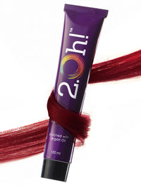 2.Oh! Italian- Bordeaux Wine Hair Color For Women & Men | Ammonia-Free DIY Semi Permanent Hair Color | Enriched with Argan Oil | Lasts upto 12-15 Washes