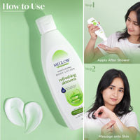 Meglow Pro-Care Moisturizing Body Lotion | Refreshing Aloe Vera Moisturizer for Women & Men for All Skin Types | Hydrating Moisturizer-150ml Pack of 2