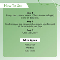 BAKE 2% Salicylic Acid Face Wash For Oily Skin with Green Tea | Sulphate free, Anti Acne Gentle Face Cleanser | Controls Oil & Sebum Production | 100ml (Fresh)