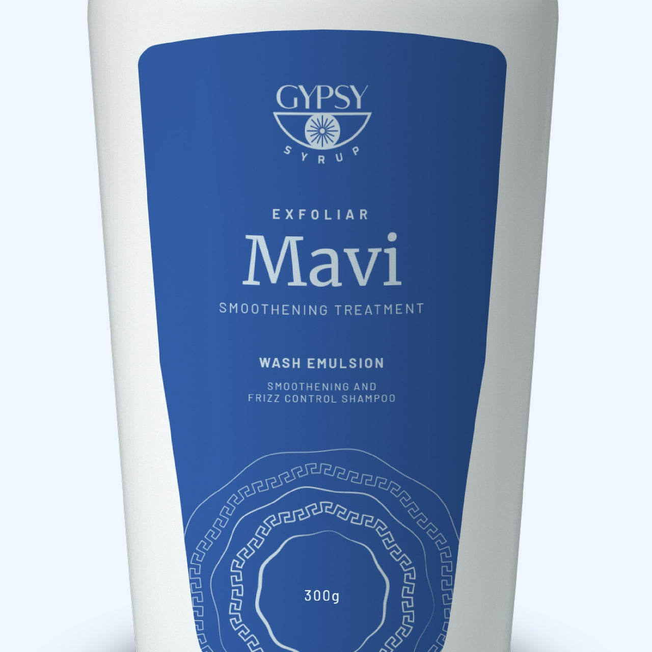 Gypsy Syrup Mavi Shampoo for Smoothening And Frizz Control | Repairs damaged hair and boosts hair growth | Emulsion Wash - 300g