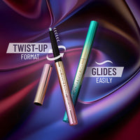 Swiss Beauty Holographic Shimmery Eyeliner | Waterproof, Smudge proof, Long lasting eyeliner with easy application | Shade- Nouthern Light, 0.2g