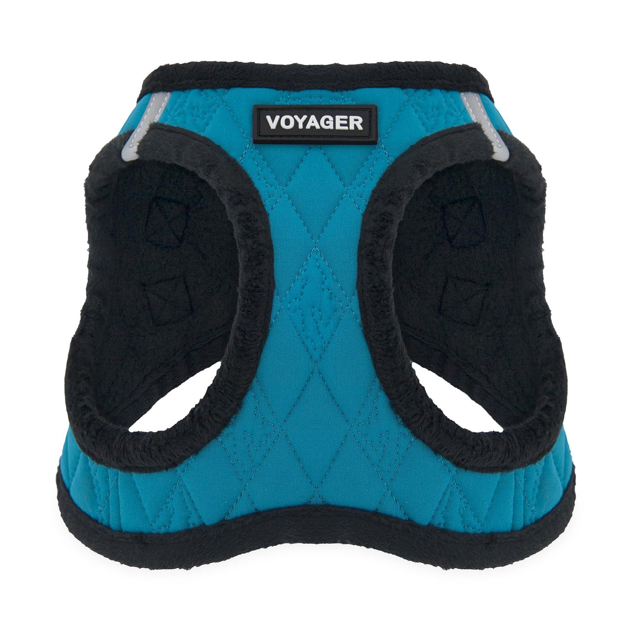 Voyager Step-In Plush Dog Harness  Soft Plush, Step In Vest Harness for Small and Medium Dogs by Best Pet Supplies - Harness (Turquoise Plush), L (Chest: 18 - 20.5")