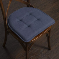 Sweet Home Collection Chair Cushion Memory Foam Pads Tufted Slip Non Skid Rubber Back U-Shaped 17