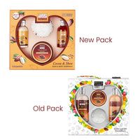Bryan & Candy Cocoa Shea Body Care Heart Collection, Gift Set for Women and Men , Vegan,Cruelty Free