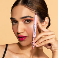 Blue Heaven Pencil Swipe & Shimmer Eye Shadow Infused With Primer, Smudge Proof, Eye Shadow Stick Dual Ended - Romanticism, 2.2G, Multicolor, Matte Finish