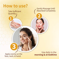 Ayouthveda Dates & Honey Moisturising Cold Cream| Deep Nourishing & Skin Hydrating Moisturizer | Removes Skin Dryness With Fast Observing & Non-Greasy Solution (Pack of 3-50g each)