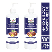 Bee One 24 hr Moisture Lock Body Lotion, for Soft and Supple Skin(Pack of 2) | 1000ml x 2= 2000ml (Hand & Body)