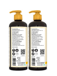 WOW Skin Science Ubtan Body Lotion | All skin type | Anti-Tanning & Smoothening Care | with Saffron Extract, Sandalwood Oil | 400mL | Pack of 2