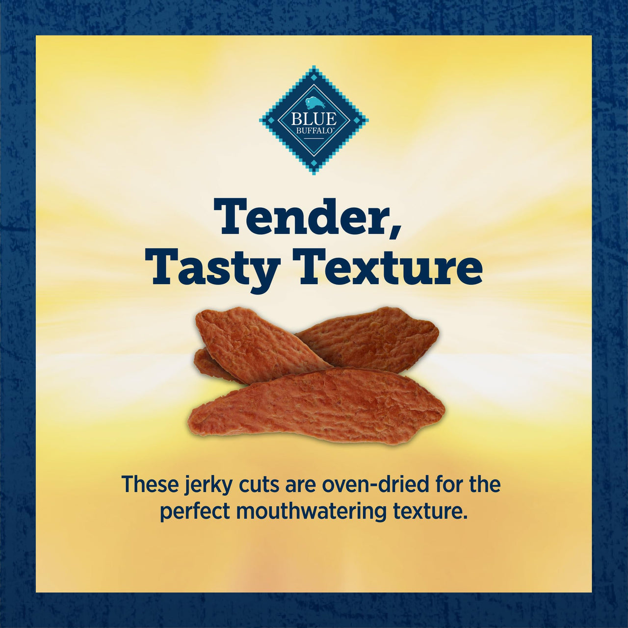 Blue Buffalo True Chews Premium Jerky Cuts Dog Treats, Made in the USA with Natural Ingredients, Chicken, 22-oz. Bag 1.38 Pound (Pack of 1)