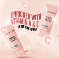 Hilary Rhoda Power of Blur Primer | Lightweight & Silicone-Based | Matte Finish & Oil-Control | Infused with Vitamin A & E | Water-Proof & Smoothening Primer - 30ml