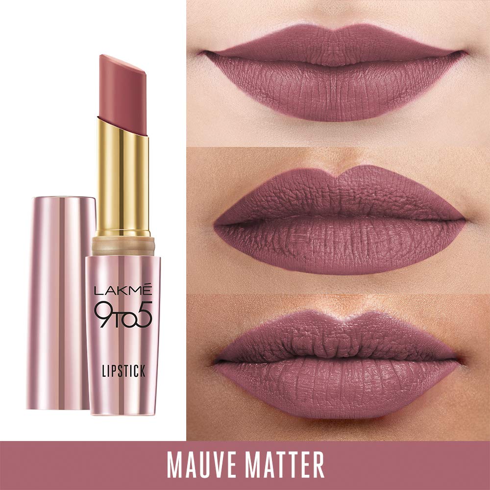 Lakmé Lip Color Deep Wine (Matte) & Lakmé Lip Color Mauve Matter (Matte)