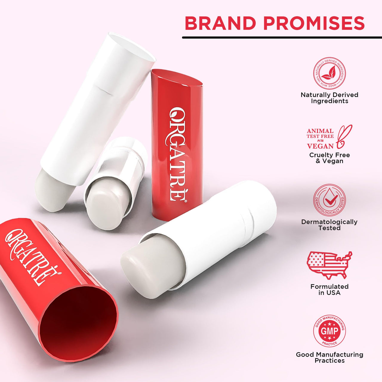 ORGATRE Lightening Lip Balm For Men & Women 3.2gm | SPF 30 PA++ | Lip Balm for Dark, Pigmented, Dry & Chapped Lips | Ceramide & Vitamin C