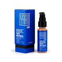 Yaan Man Tinted Moisturizer for Men, 30gm (Medium) | BB Cream | Improves Uneven Skin Tone| Hydrating and Light Weight, Non Sticky Makeup | With Kale Oil & Trehalose