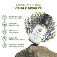 ZenAum Essences Mind, Body & Soul Ritual Set | 100% Pure Rosemary, Lavender & Lemongrass Essential Oils Pack of 3 (15ml Each) | Clear Mind, Calm Mood & Fresh Energy | Diffuser, Skincare & Wellness Use | GMP, IFRA, ISO Certified