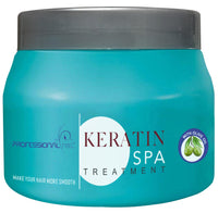 PROFESSIONAL FEEL Keratin Hair Spa Treatment, Real Deep Conditioning Repair Treatment For Frizz Free Hair Care With Smooth -180 G, 1 Count