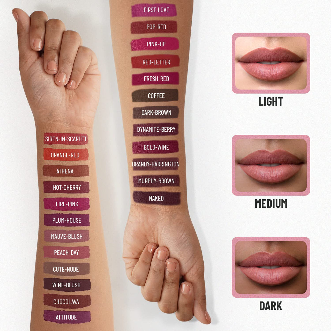 Swiss Beauty Hd Matte Pigmented Smudge Proof Lipstick | Creamy Matte Long Stay Lipstick | Peach Day, 3.5g