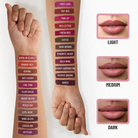 Swiss Beauty Hd Matte Pigmented Smudge Proof Lipstick | Creamy Matte Long Stay Lipstick | Peach Day, 3.5g