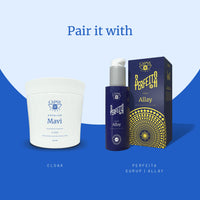 Gypsy Syrup Mavi Shampoo for Smoothening And Frizz Control | Repairs damaged hair and boosts hair growth | Emulsion Wash - 300g