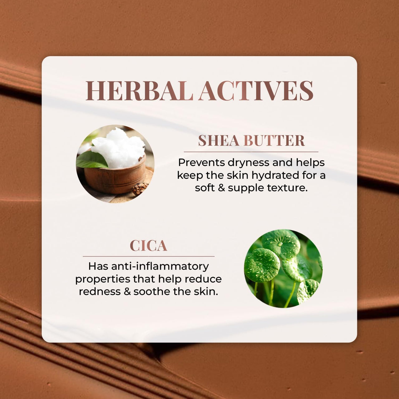 Just Herbs Super Hydrating Born To Sculpt Long Stay Bronzer Stick Infused with Shea Butter | Richly Pigmented | Defines and Uplift Appearance | Matte Finish | All Skin Types for Women 14g (Mocha)