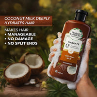 Herbal Essences bio:renew Coconut Milk SHAMPOO, 400ml, No Parabens No Colourants