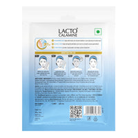 Lacto Calamine Hyaluronic Acid Face Sheet Mask |Instant Hydration |Glycolic Acid & D-Panthenol|30 g