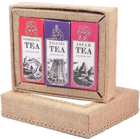 Golden Tips Finest Gift Box Loose Leaf Black Tea Darjeeling, Nilgiri & Assam, Gourmet Tea in Eco-Friendly Packaging, Gift for Tea Lovers, Festive Gifting, Birthdays & Corporate Gift