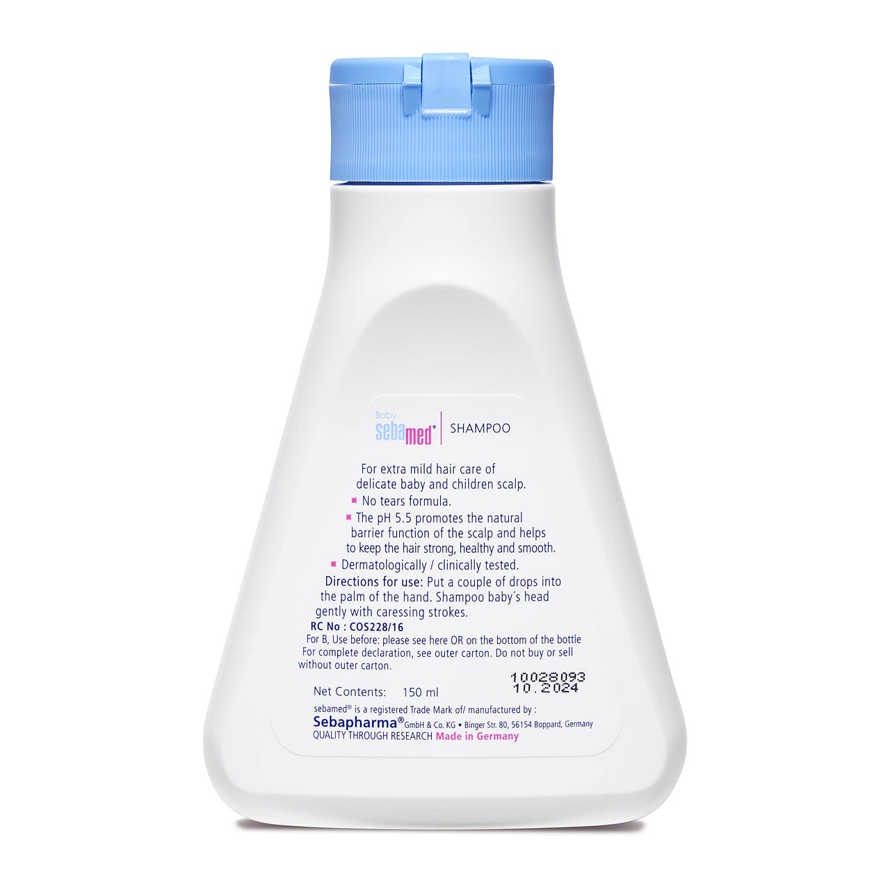 Sebamed Baby (Children) Shampoo, 150ml & SebaMed SPF 30 Lip Defense Stick, 4.8g