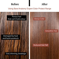 Bare Anatomy Hair Colour Protect Shampoo, Retains Colour Upto 8 Weeks, Repairs Damage With Amino Acid & Quinoa Protein For Dry & Frizzy Coloured Hair For Unisex, 250ml