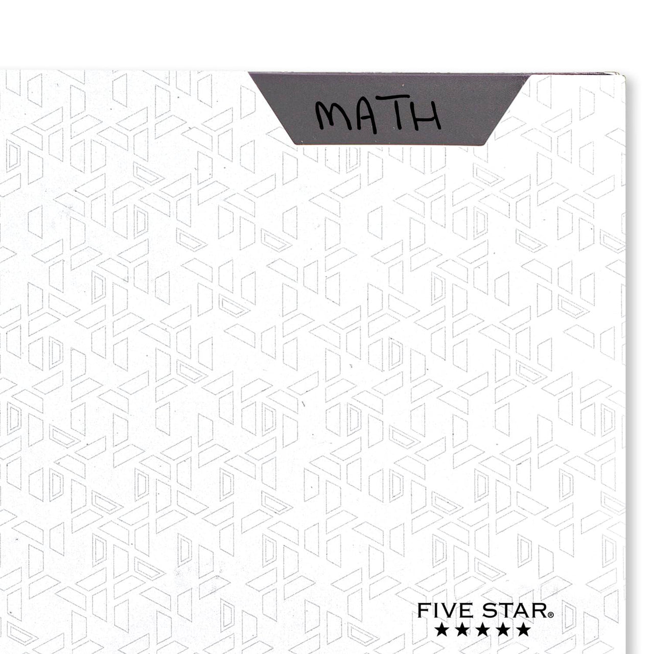 Five Star 2 Pocket Folder, Stay-Put Folder, Plastic Colored Folders with Pockets & Prong Fasteners for 3-Ring Binders, Great for Home School Supplies & Home Office, 11-5/8" x 9-5/16”, White (72494)