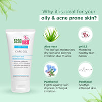 Sebamed Baby Lotion, 100ml & Clear Face Care Gel, 50ml